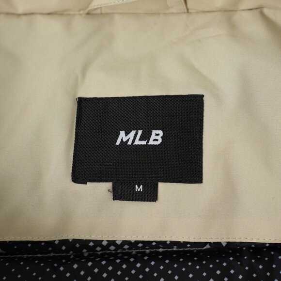 MLB Cream Hoodless Down Jacket - Picture 7 of 8